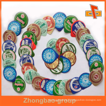 Guangzhou Zhongbao wholesale customize food grade die cut yogurt cups foil lids